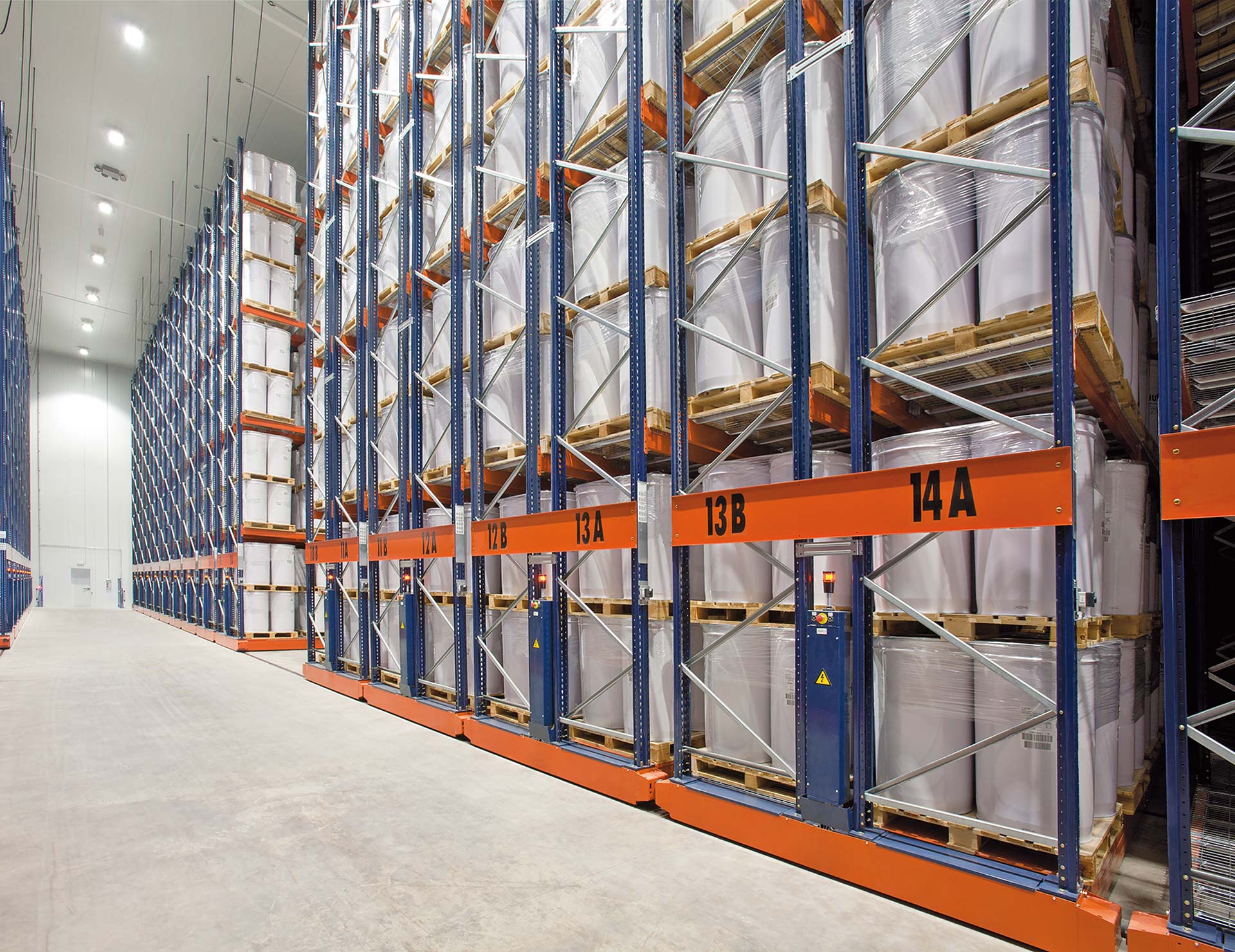 Movirack pallet racking can mean an installation’s storage capacity increases between 80% and 120%