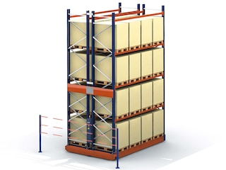 Mobile Racks | Mobile Racking Systems - Interlake Mecalux