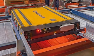 GBS upgrades beer logistics with Mecalux’s 3D Automated Pallet Shuttle
