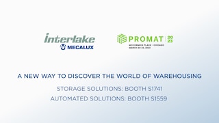 Interlake Mecalux to showcase the latest innovations in warehousing technologies at ProMat 2023