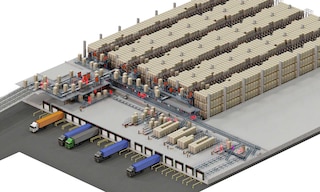 PepsiCo modernizes its Belgian potato chip factory warehouse