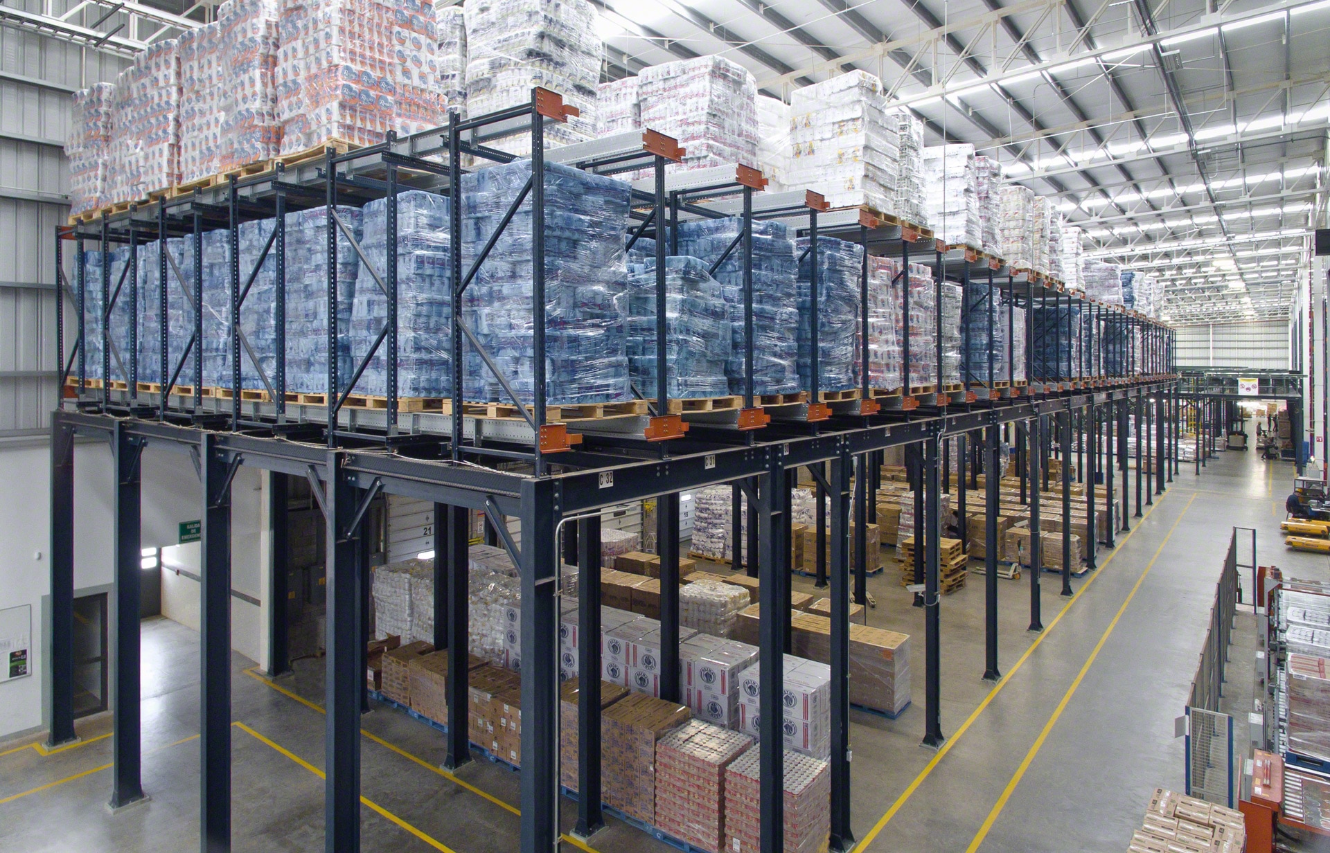 Pallet Shuttle reduces loading and unloading times, even in warehouses with products of different rotations