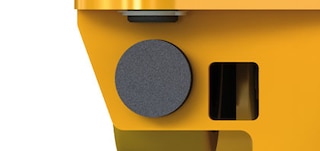 Pallet Shuttle car stops cushion the contact with the racking