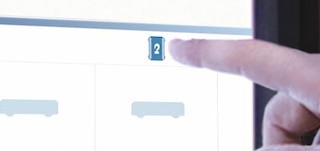 The rescue function makes it possible to recover a shuttle from inside the channel