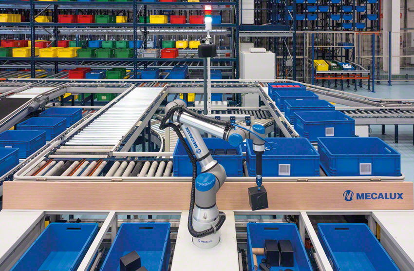 The picking robot brings maximum efficiency to order picking The picking robot brings maximum efficiency to order picking