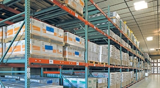 Push-Back Pallet Racking