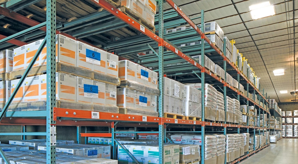 Push-Back Pallet Racking