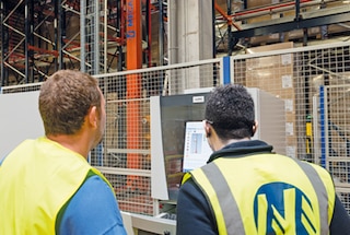 Resident technicians provide continuous operational support to ensure smooth warehouse operations