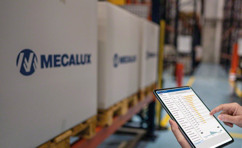 Easy WMS optimises the management of product flows to and from the warehouse