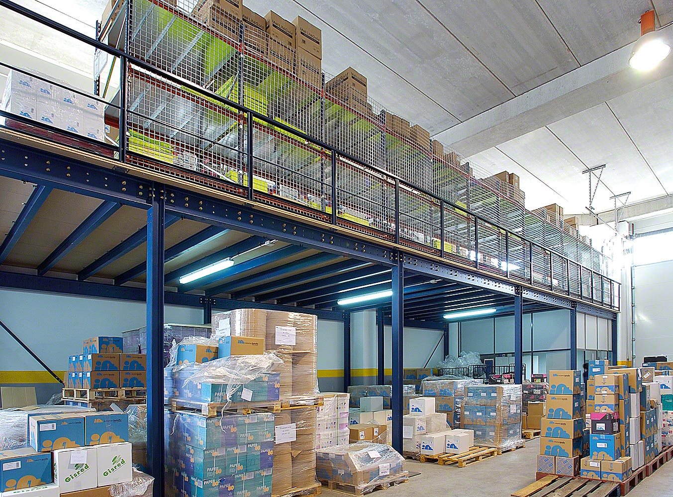 Mezzanine Floor Racking Systems - Interlake Mecalux