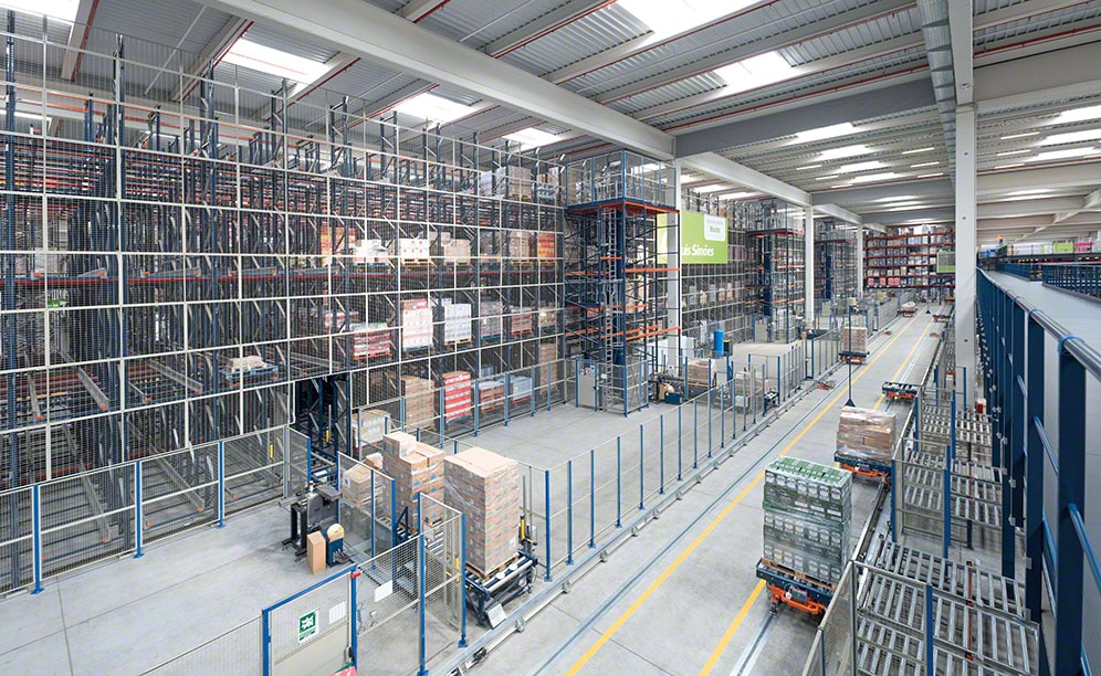 Capacity, sequencing, and high availability in the Luís Simões logistics center