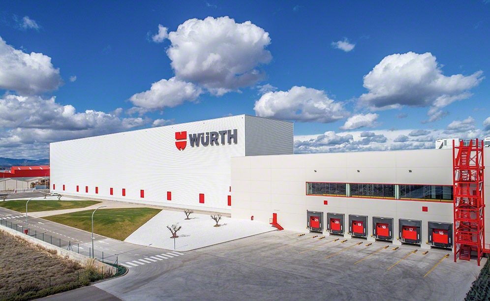 Würth expands its storage capacity with a Mecalux