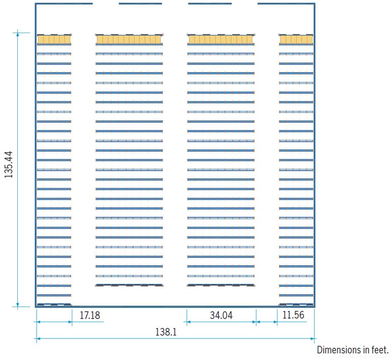 Interlake Pallet Rack Capacity Chart